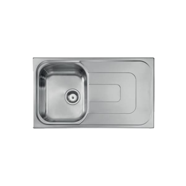 Evier de cuisine PREMIUM 1 Bac avec égouttoir inox (11343.X2.20.1017) Evier de cuisine PREMIUM 1 Bac avec égouttoir inox (11343.X2.20.1017)